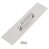 3-1/2 in. x 15 in. Satin Aluminum Pull Plate