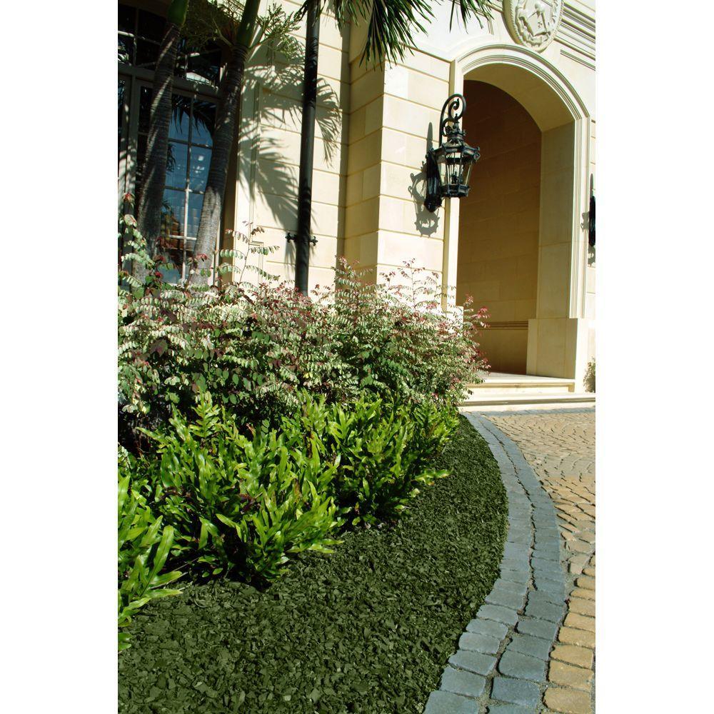 76.9 cu. ft. Green Rubber Mulch - Super Arbor