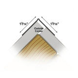 2-3/8 in. x 100 ft. Original Composite Drywall Corner Tape - Super Arbor