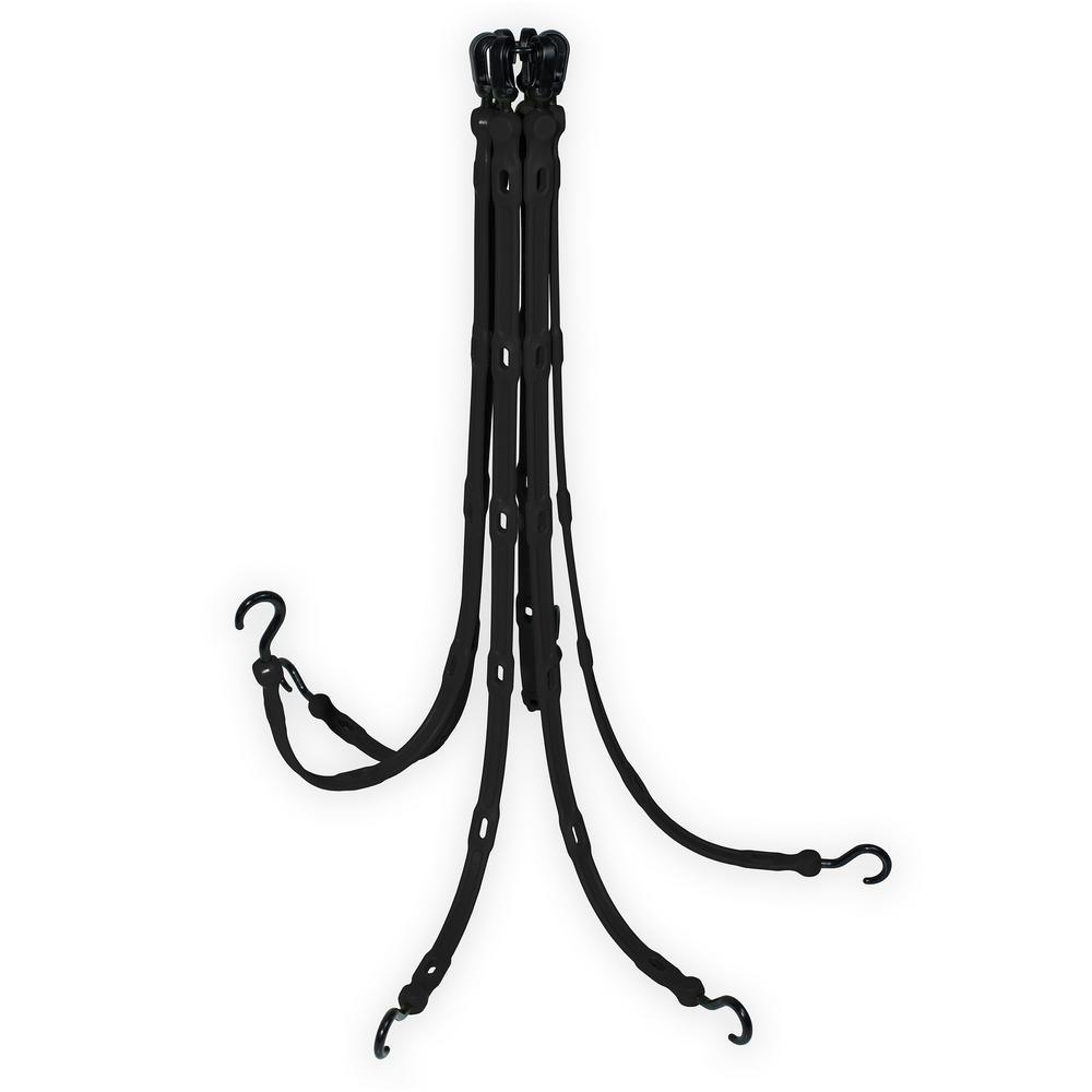 36 in. 6-Arm Flex-Web in Black - Super Arbor