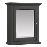 Windlowe 24 in. x 28 in. Surface-Mount Medicine Cabinet in Gray - Super Arbor