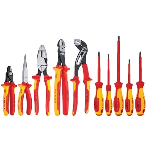 KNIPEX 10-Piece Household Tool Set