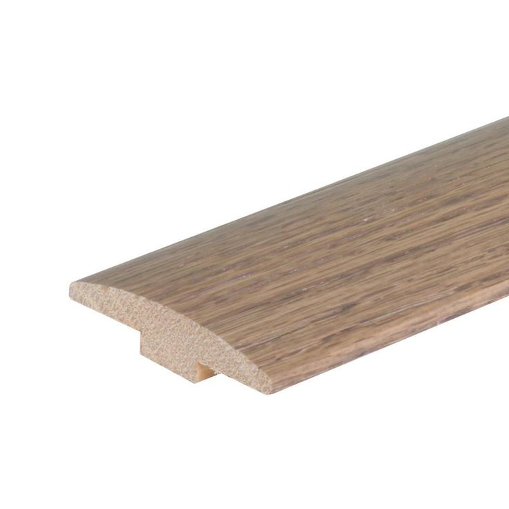 Flexco French Oak Rubi 0.46-in T x 2-in W x 78-in L Solid Wood Floor T-moulding