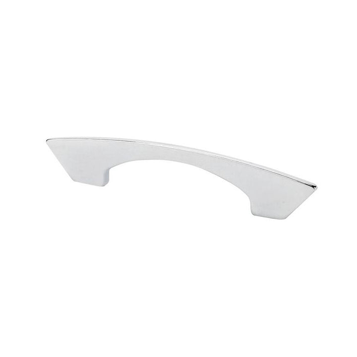 Italian Designs Collection 5 in. Center-to-Center Chrome Modern Folding Cabinet Pull