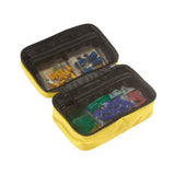 Arsenal 2-Compartment Small Parts Organizer, Yellow - Super Arbor