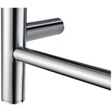 Gown 7-Bar Electric Towel Warmer in Polished Chrome - Super Arbor
