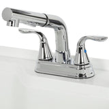 Shaker Laundry cabinet kit with pull-out faucet - Super Arbor