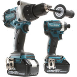 18-Volt LXT Lithium-ion Brushless Cordless 2-piece Combo Kit (Hammer Drill/ Impact Driver) 5.0Ah