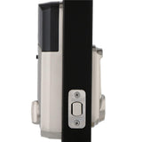 Sense Satin Nickel Camelot Trim Smart Deadbolt and Wi-fi Adapter Bundle - Super Arbor
