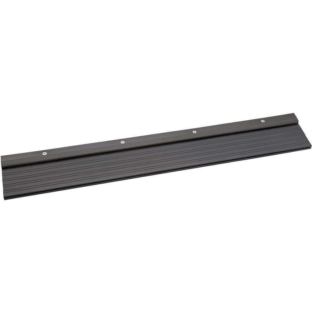 36 in. x 80 in. 3/4 Lite Sanibel Primed Steel Prehung Left-Hand Inswing Front Door w/Brickmould - Super Arbor