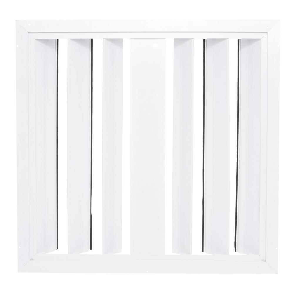 Replacement Shutter for 24 in. Direct Drive Whole House Fan - Super Arbor