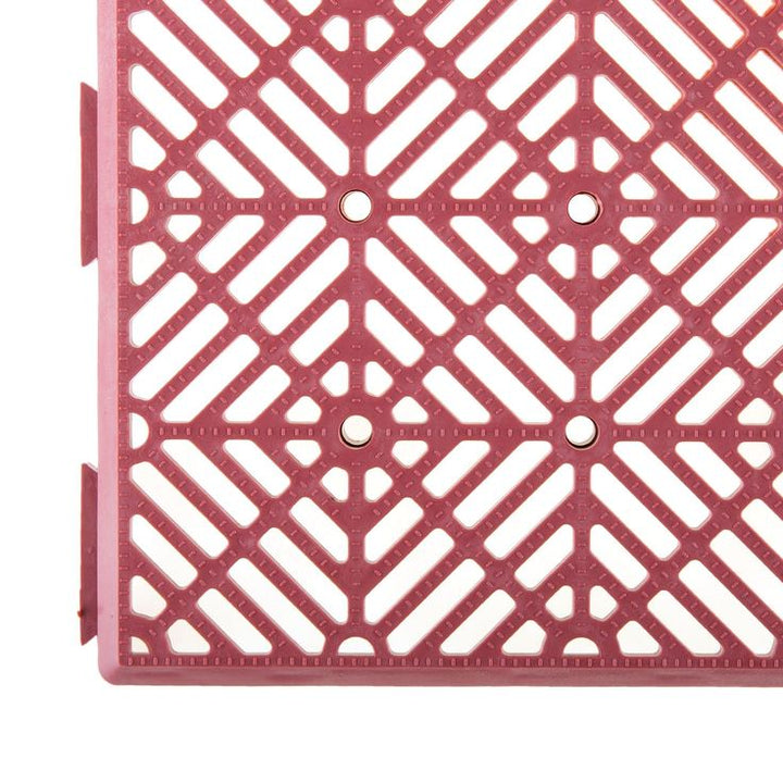 Pure Garden Interlocking Patio, Deck or Garage Floor Tiles - 11.5 x 11.5