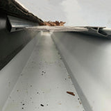 3 ft. L x 6 in. W No Drilling Snap & Lock Aluminum Gutter Guard with Stainless Steel Micro Mesh (25-Piece Equals 75 ft.)