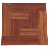 TrafficMASTER Red Oak Parquet 12 in. x 12 in. Peel and Stick Vinyl Tile Flooring (30 sq. ft. / case)