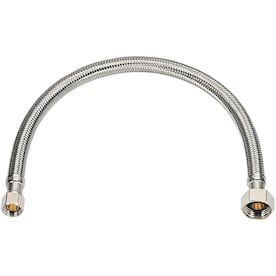 Homewerks Worldwide 3/8-in Compression 30-in Braided Stainless Steel Faucet Supply Line