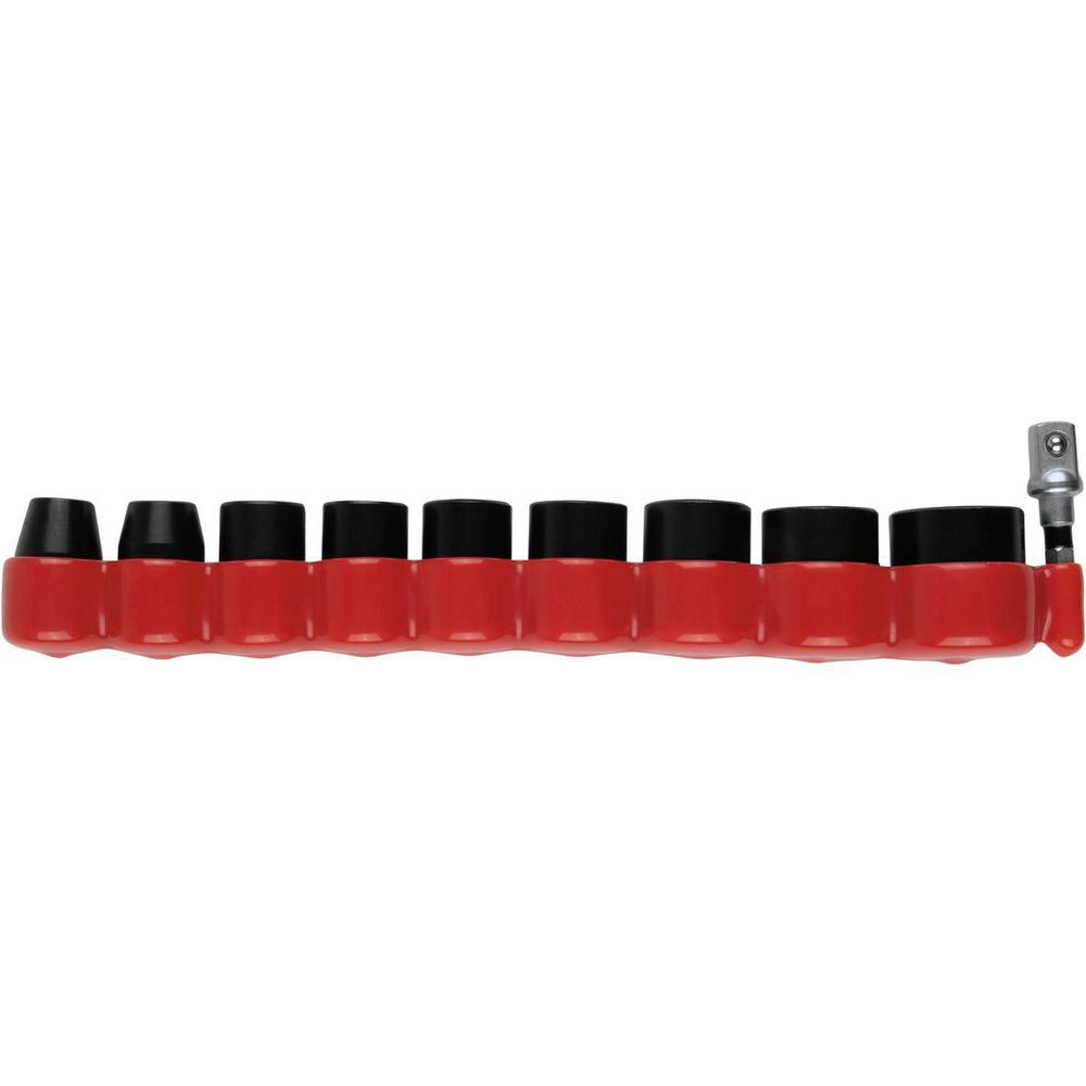 IMPACT XPS Socket Set Metric with Standard SA (10-Piece) - Super Arbor
