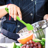 Premium Silicone BPA-Free, Spatula, Stainless Steel Core 500F Heat-Resistant, Non-Stick, Dishwasher Safe, (SP1001G)