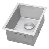 16 in. x 18 in. Single Bowl Undermount 16-Gauge Stainless Steel Bar Prep Kitchen Sink