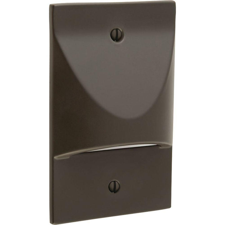 1-Light Antique Bronze LED Step Light/Wall Light - Super Arbor
