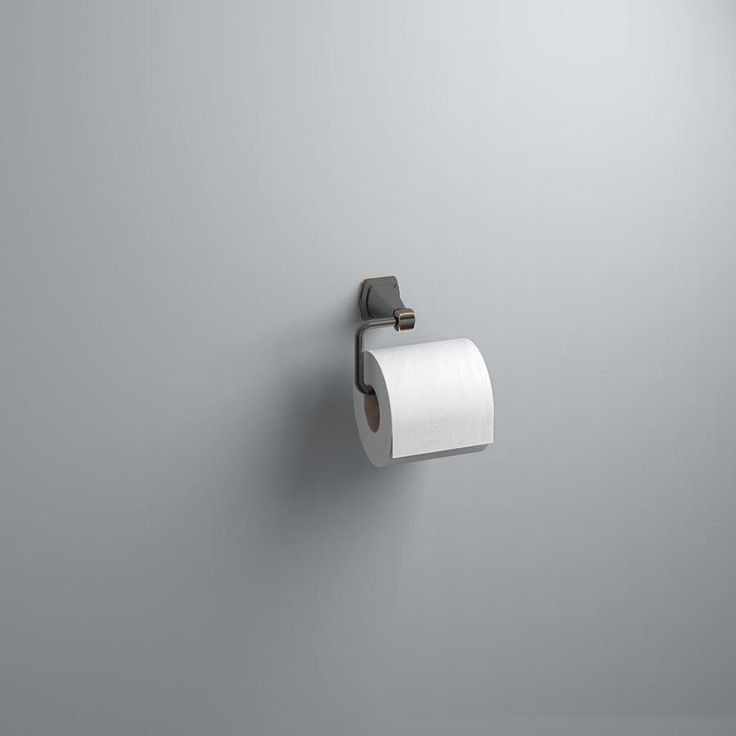 Delta Flynn Oil Rubbed Bronze Wall Mount Single Post Toilet Paper Holder