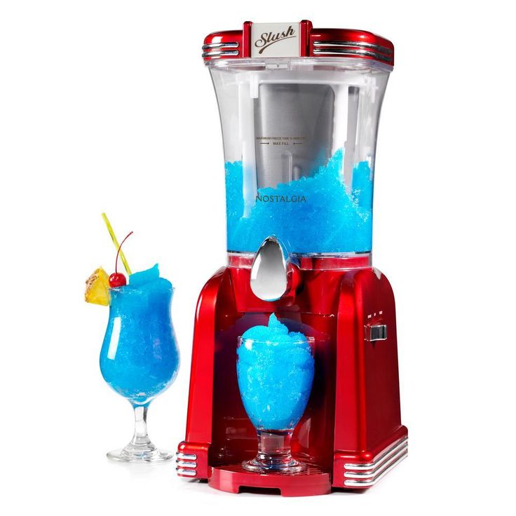 32 oz. Single Speed Retro Red Slush Drink Blender