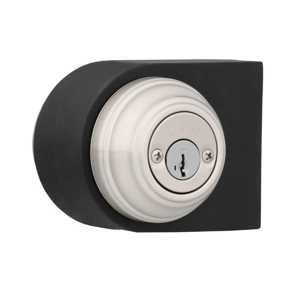 Satin Nickel Double Cylinder Deadbolt featuring SmartKey Security - Super Arbor