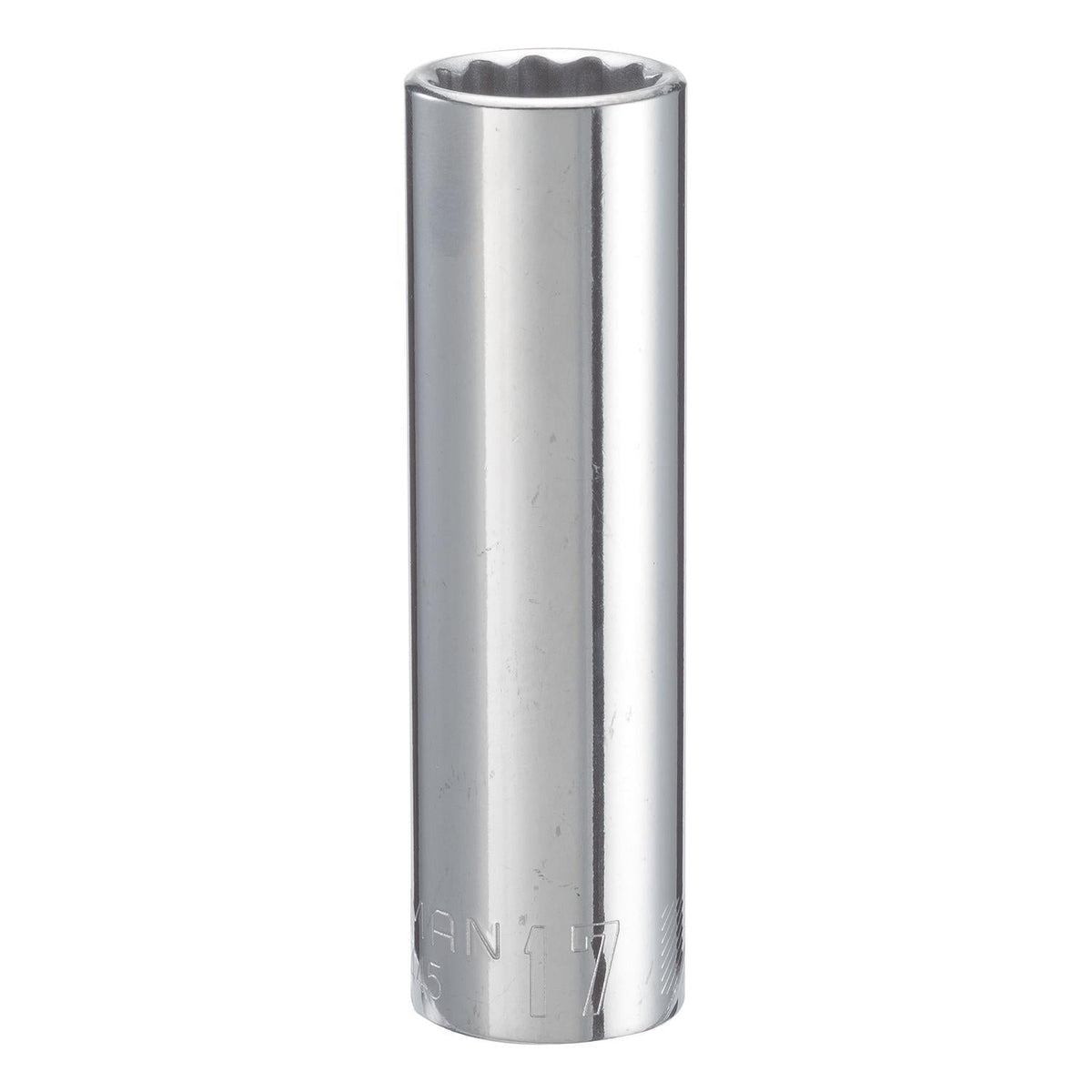 Craftsman 17mm Metric Deep Socket - 12 Point, 1/2 in. Drive