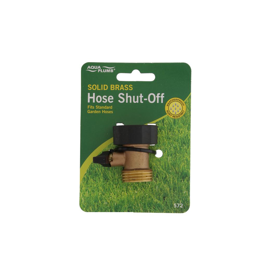 Brass Hose Shut Off 1-Way (3-Pack) - Super Arbor