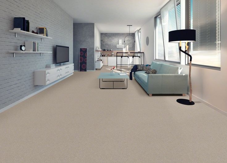 STAINMASTER Essentials Blue Diamonds II 12-ft Dreamy Textured Carpet Sample (Interior)
