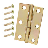 3 in. Oil-Rubbed Bronze Square Corner Door Hinge