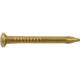 Hillman 16 Ga x 5/8 in Brass Escutcheon Pins, 1 Pack, 2 oz