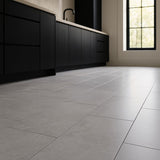 Grandview Marble 22 MIL x 11.9 in. W x 23.8 in. L Click Lock Waterproof Vinyl Tile Flooring (17.7 sqft/case)