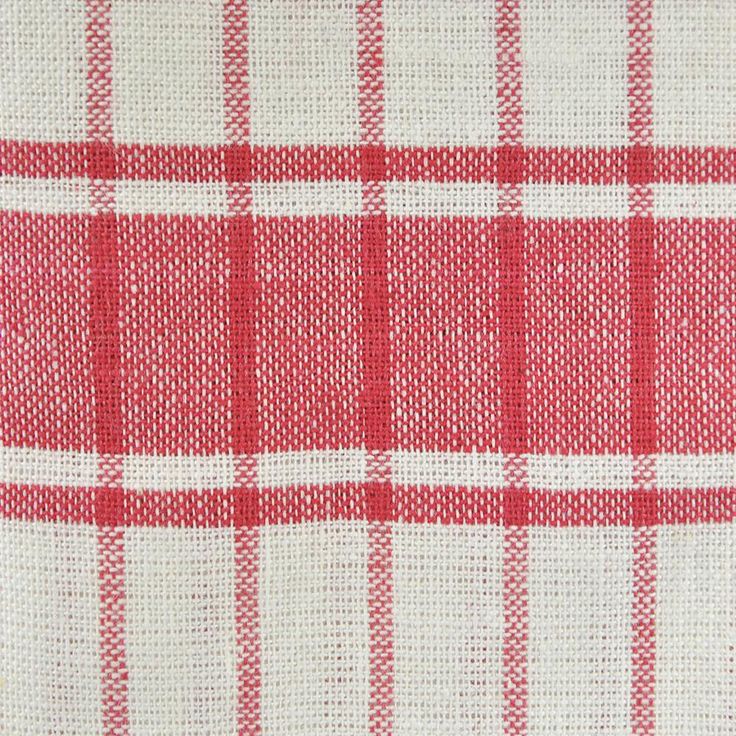 Red Cotton Basic Dish Towels (Set of 8)