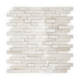 Inoxia SpeedTiles Bengal Brown 11.77 in. x 11.57 in. x 8 mm Stone Self-Adhesive Wall Mosaic Tile (11.4 sq. ft. / case) - Super Arbor