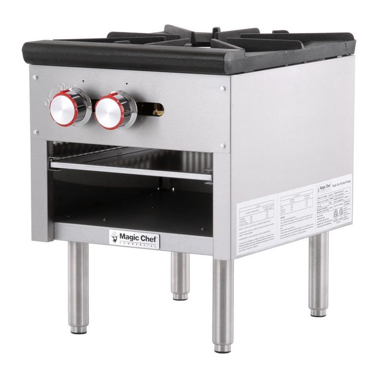 Commercial Countertop Single Stock Pot Gas Cooktop