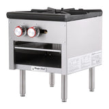 Commercial Countertop Single Stock Pot Gas Cooktop