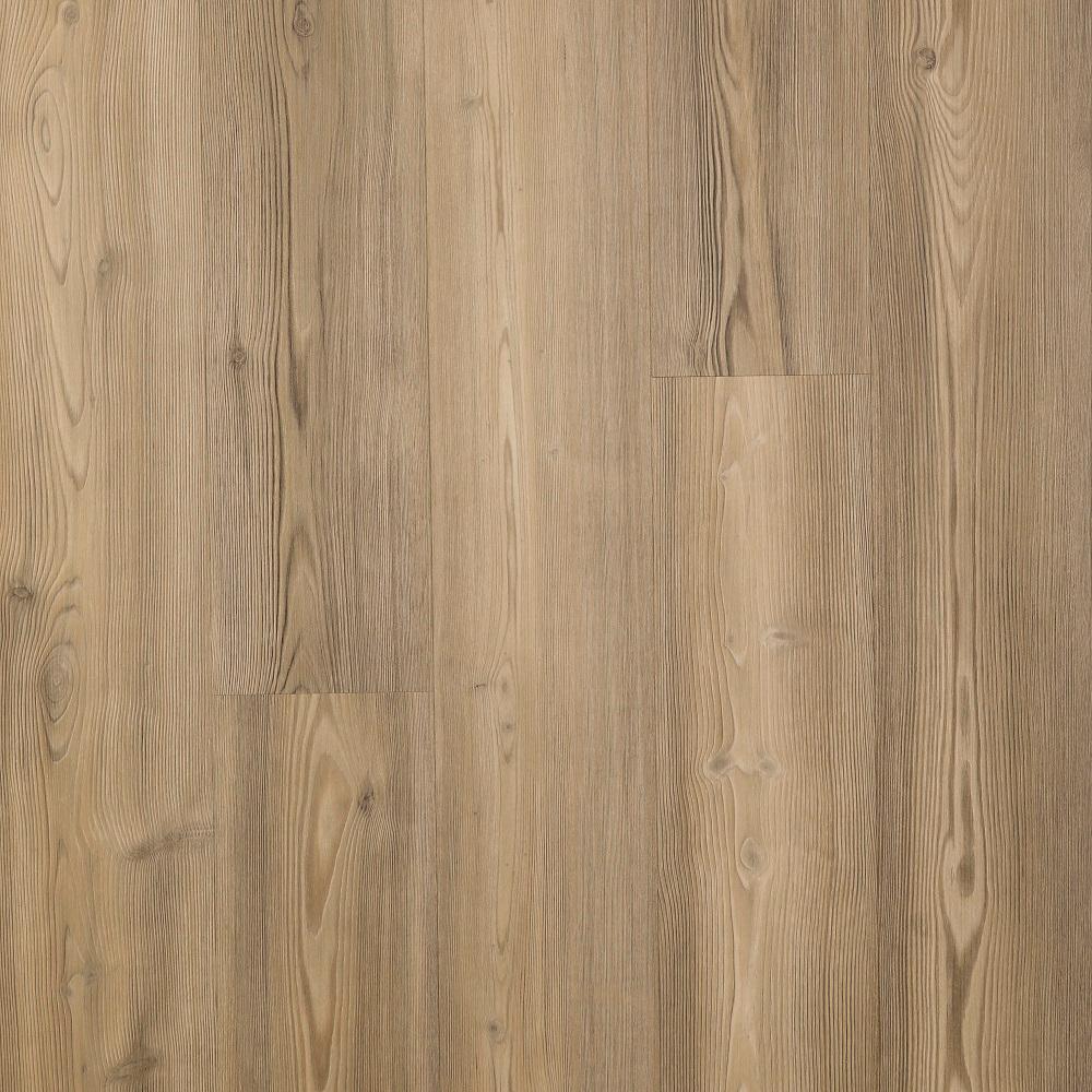 Defense+ 7.5 in. W Icelandic Walnut Antimicrobial Click Lock Luxury Vinyl Plank Flooring (17.43 sq. ft./case) - Super Arbor