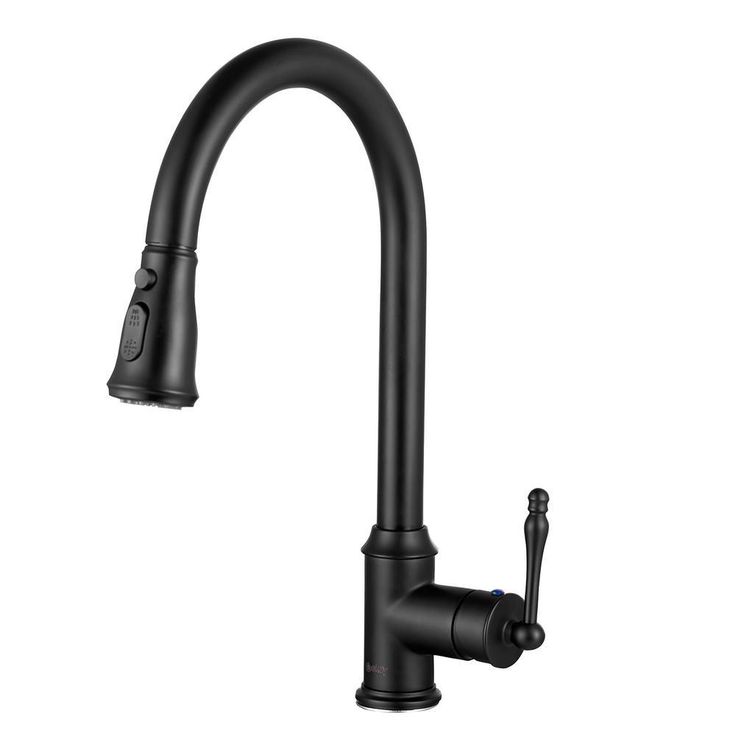 All-in-One Matte Black Finished Stainless Steel 30 in. x 20 in. Farmhouse Apron Mount Kitchen Sink with Pull-down Faucet