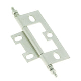 2-1/2 in. x 1-1/2 in. Satin Nickel Furniture Barrel Hinge - Super Arbor