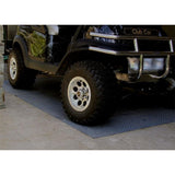 Diamond Deck 5 ft. x 35 ft. Charcoal Textured PVC Rollout Flooring