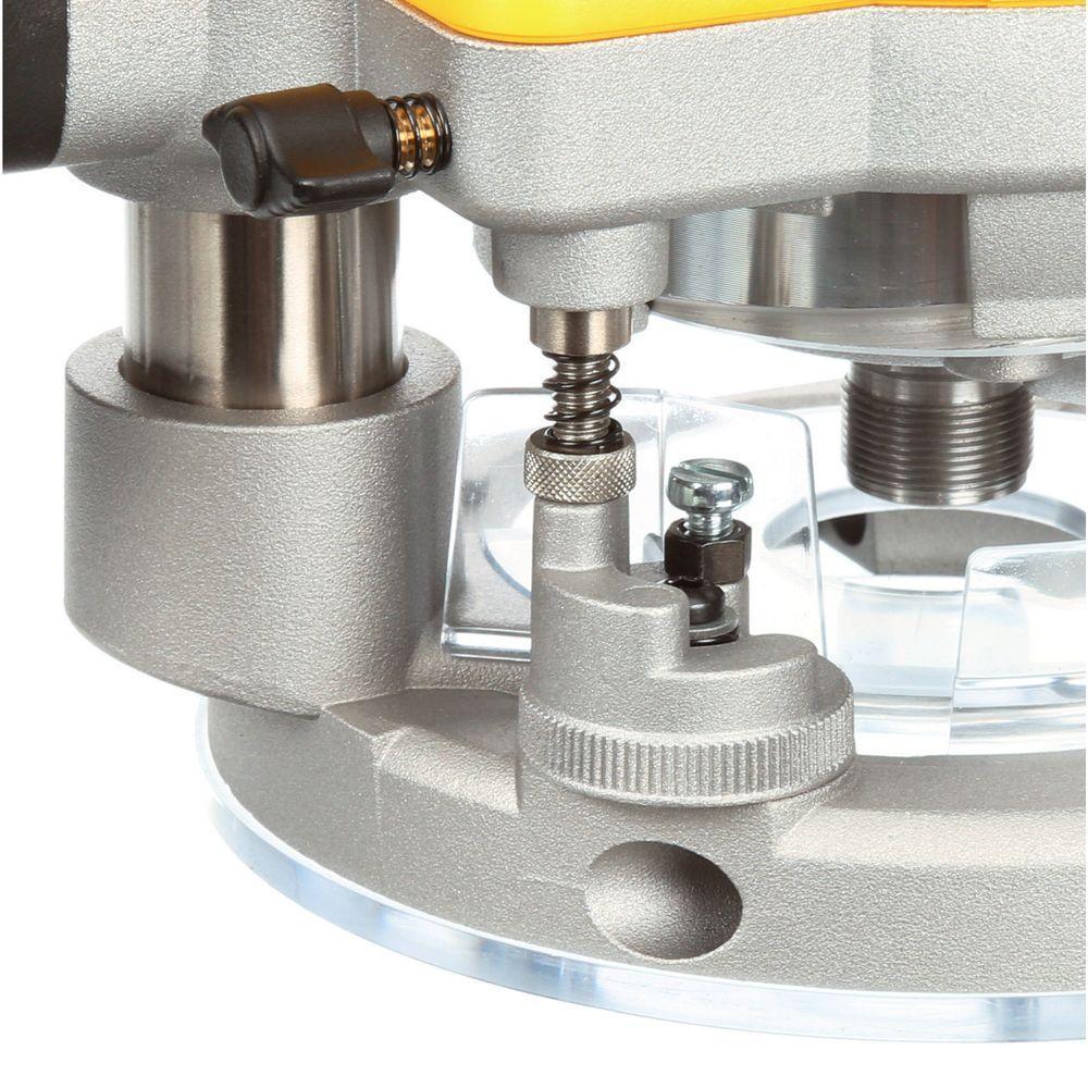 2-1/4 HP Electronic Variable Speed Fixed Base and Plunge Router Combo Kit with Soft Start - Super Arbor