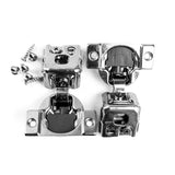 105-Degree 1-1/4 in. (35 mm) Overlay Soft Close Face Frame Cabinet Hinges with Installation Screws (15-Pairs)