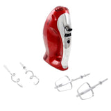 Better Chef 6-in Cord 2-Speed Red Hand Mixer