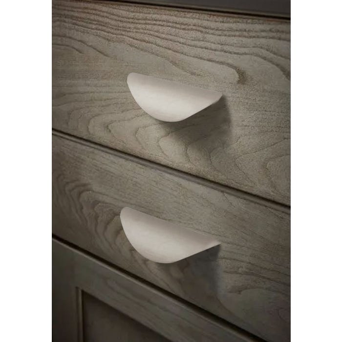 Richelieu 1-1/4 in. (32 mm) Center-to-Center Chrome Contemporary Cup Pull
