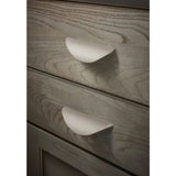 Richelieu 1-1/4 in. (32 mm) Center-to-Center Chrome Contemporary Cup Pull