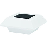 Solar Powered Integrated LED White Roof Gutter Light (4-Pack)