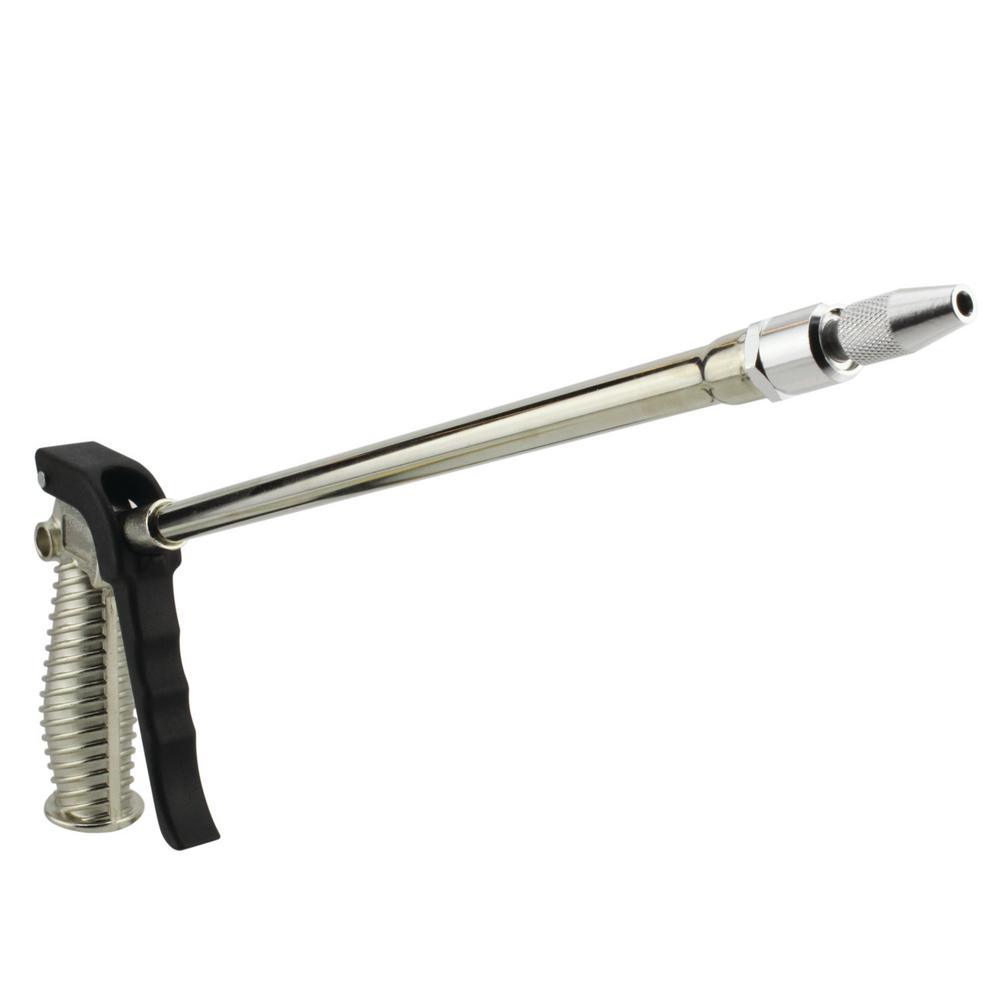 Turbo Blow Gun and 10 in. Extension with Adjustable Nozzle - Super Arbor