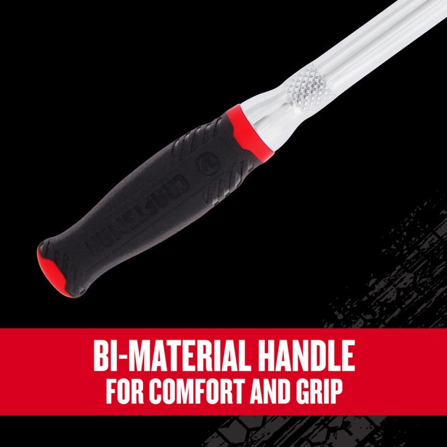 Craftsman V-Series Comfort Grip Long Flex Head Ratchet, 1/4 in. Drive, 80 Teeth