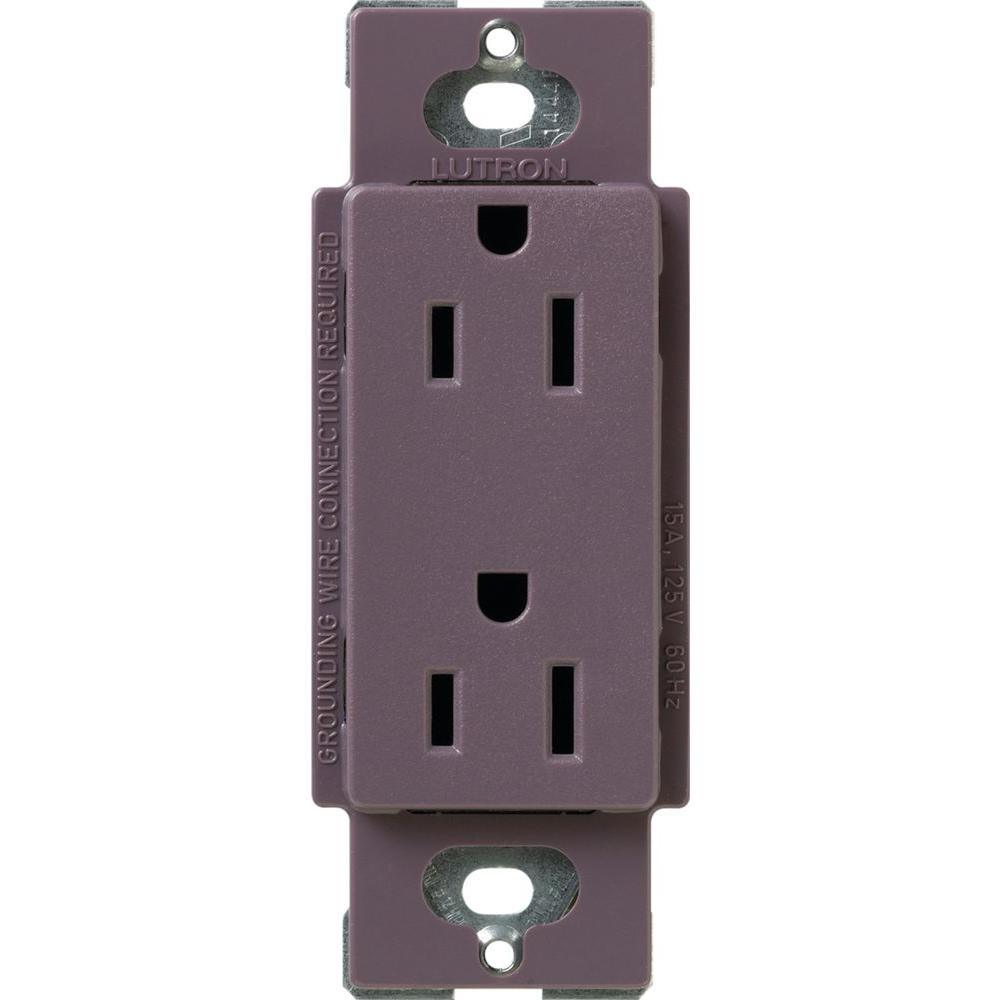 Tamper-Resistant Duplex Receptacle, 15 Amp, White - Super Arbor