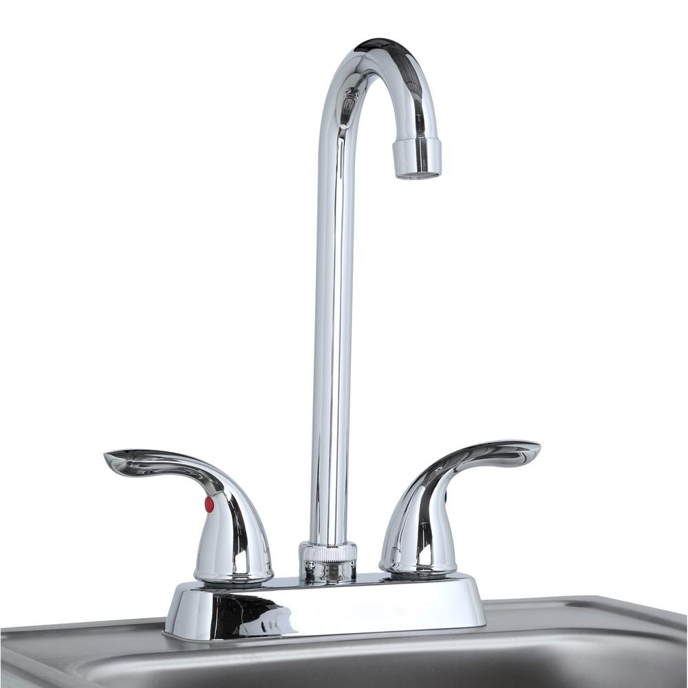 All-in-One Drop-in Stainless Steel 15 in. 2-Hole Single Bowl Bar Sink - Super Arbor
